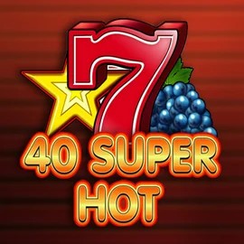 40 Super Hot slot logo by Amusnet Interactive at Slotoro Casino