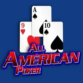 All American Poker online game logo by RTG (Reel Time Gaming) on slotorro.com