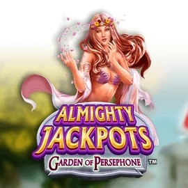 Enjoy Almighty Jackpots: Garden of Persephone by Novomatic – logo hosted on slotorro.com