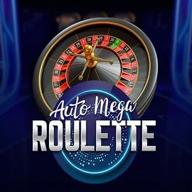 Official Live Casino logo: Auto Mega Roulette by Pragmatic Play at Slotoro Casino