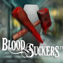 Blood Suckers online game logo by NetEnt on slotorro.com