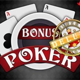 Try Bonus Poker Deluxe - 3 Hands slot by RTG (Reel Time Gaming) on slotorro.com – logo image