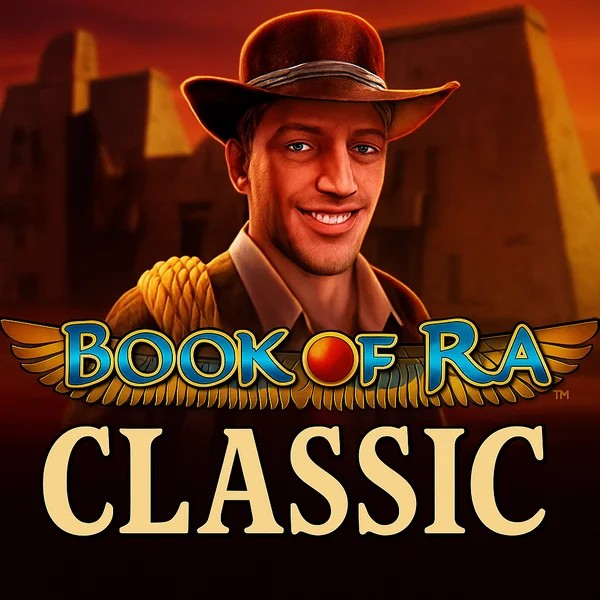 Book of Ra Classic by Novomatic, showcased at slotorro.com – game logo