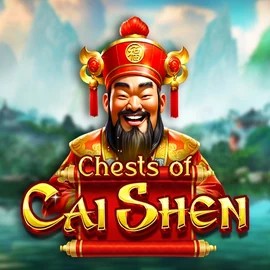 Official Slots logo: Chests of Cai Shen by Pragmatic Play at Slotoro Casino