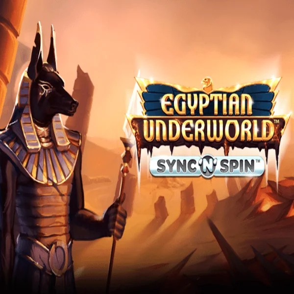 Egyptian Underworld logo by Greentube at Slotoro Casino