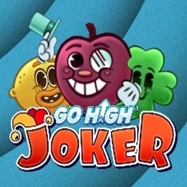 Go High Joker slot logo by RubyPlay at Slotoro Casino