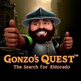 Gonzo's Quest slot visual from NetEnt available on slotorro.com