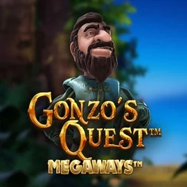 Official Slots logo: Gonzo's Quest Megaways by Red Tiger Gaming at Slotoro Casino
