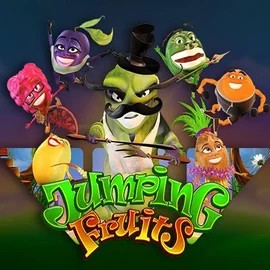 Jumping Fruits slot icon by Wazdan, available at Slotoro Casino