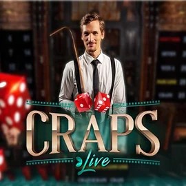 Live Craps slot visual from Evolution available on slotorro.com