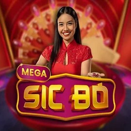 Mega Sic Bo online game logo by Pragmatic Play on slotorro.com
