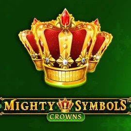 Mighty Symbols Crowns online game logo by Wazdan on slotorro.com