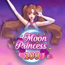 Moon Princess 100 online game logo by Play'n GO on slotorro.com