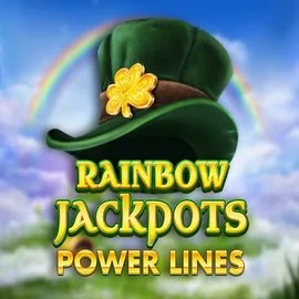 Enjoy Rainbow Jackpots Power Lines by Red Tiger Gaming – logo hosted on slotorro.com