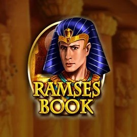 Ramses Book Deluxe online game logo by Gamomat on slotorro.com