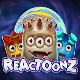 Reactoonz logo – Slots by Play'n GO at Slotoro Casino