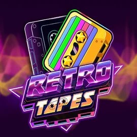 Retro Tapes slot icon by Push Gaming, available at Slotoro Casino