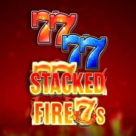 Stacked Fire 7s online game logo by Inspired Gaming on slotorro.com