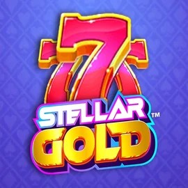 Stellar Gold by Snowborn Games, showcased at slotorro.com – game logo
