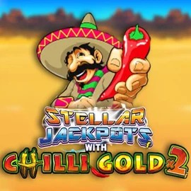 Stellar Jackpots with Chilli Gold x2 online game logo by Lightning Box Game on slotorro.com