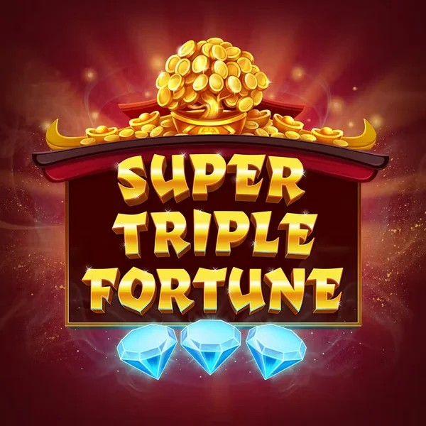 Super Triple Fortune online game logo by Greentube on slotorro.com